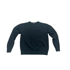 Nike NSW Black Pocket Crewneck Sweatshirt Mens Size Medium